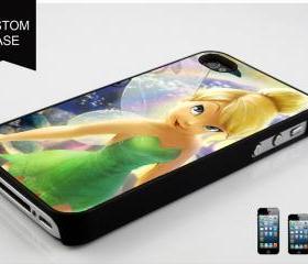 Tinkerbell Design available iPhone 4, iPhone 4S and iPhone 5 case - Black, white and Clear