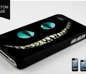 custom iPhone 5 case ALICE IN WONDERLAND Cheshire Cat Smile