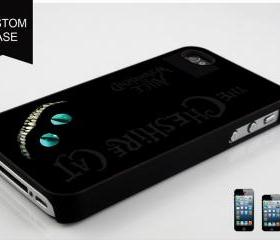 custom iPhone 5 case ALICE IN WONDERLAND Cheshire Cat Smile