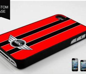 custom iPhone 5 case mini cooper red