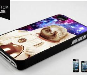 Dolla Dolla Bill Sloth Astronaut , Design available iPhone 4, iPhone 4S and iPhone 5 case - Black, white and Clear