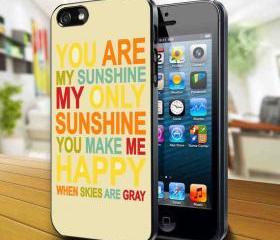 My Sunshine Design available iPhone 4, iPhone 4S and iPhone 5 case - Black, white and Clear