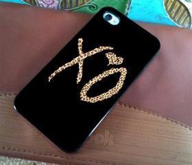 THE WEEKND XO DESIGN LEOPARD Design available iPhone 4, iPhone 4S and iPhone 5 case - Black, white and Clear